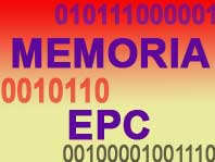Los bancos y mapa de memoria de los chips UHF EPC Gen 2